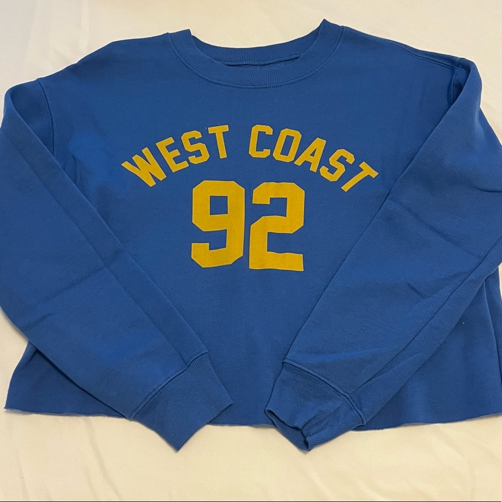 West Coast 92 Cropped Sweatshirt